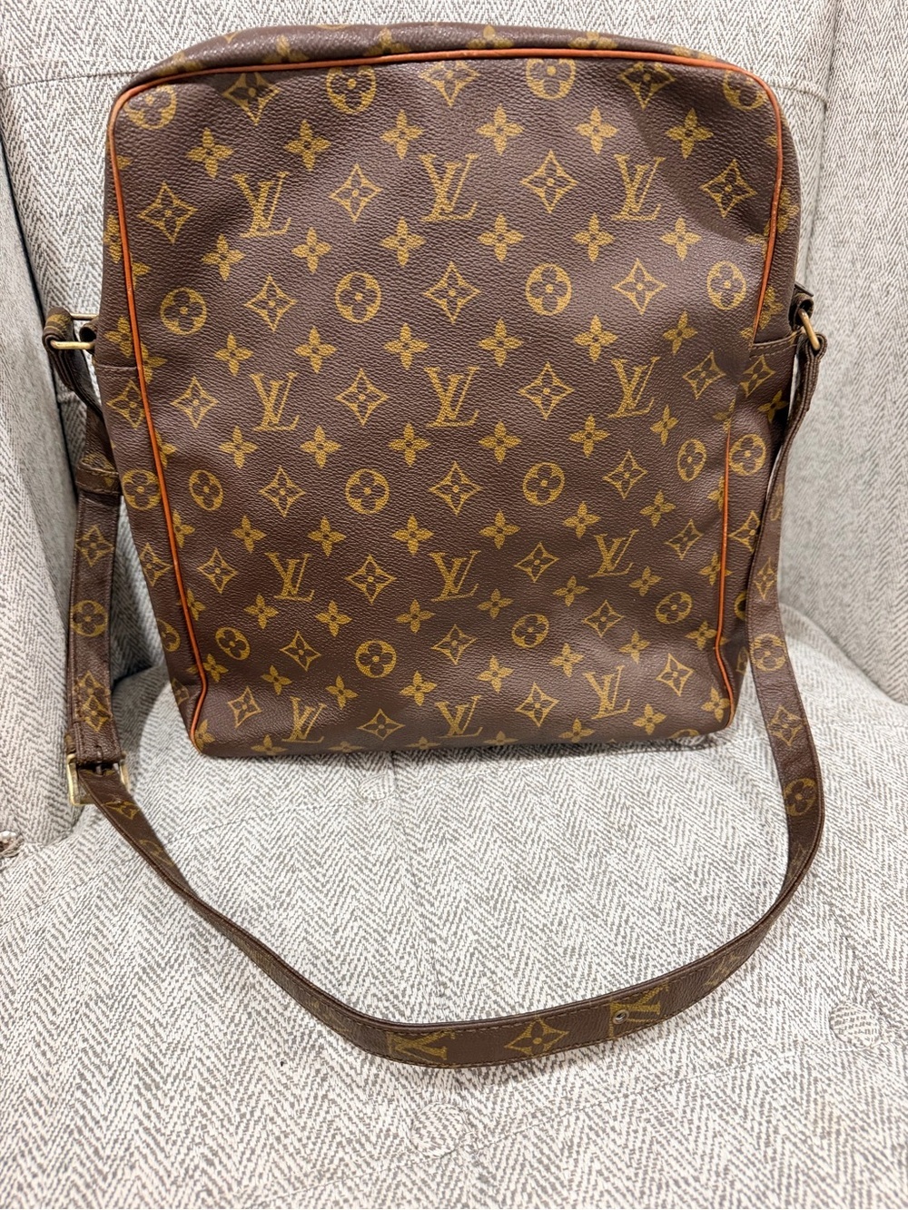 Louis Vuitton Brown Monogram Messenger Crossbody Bag